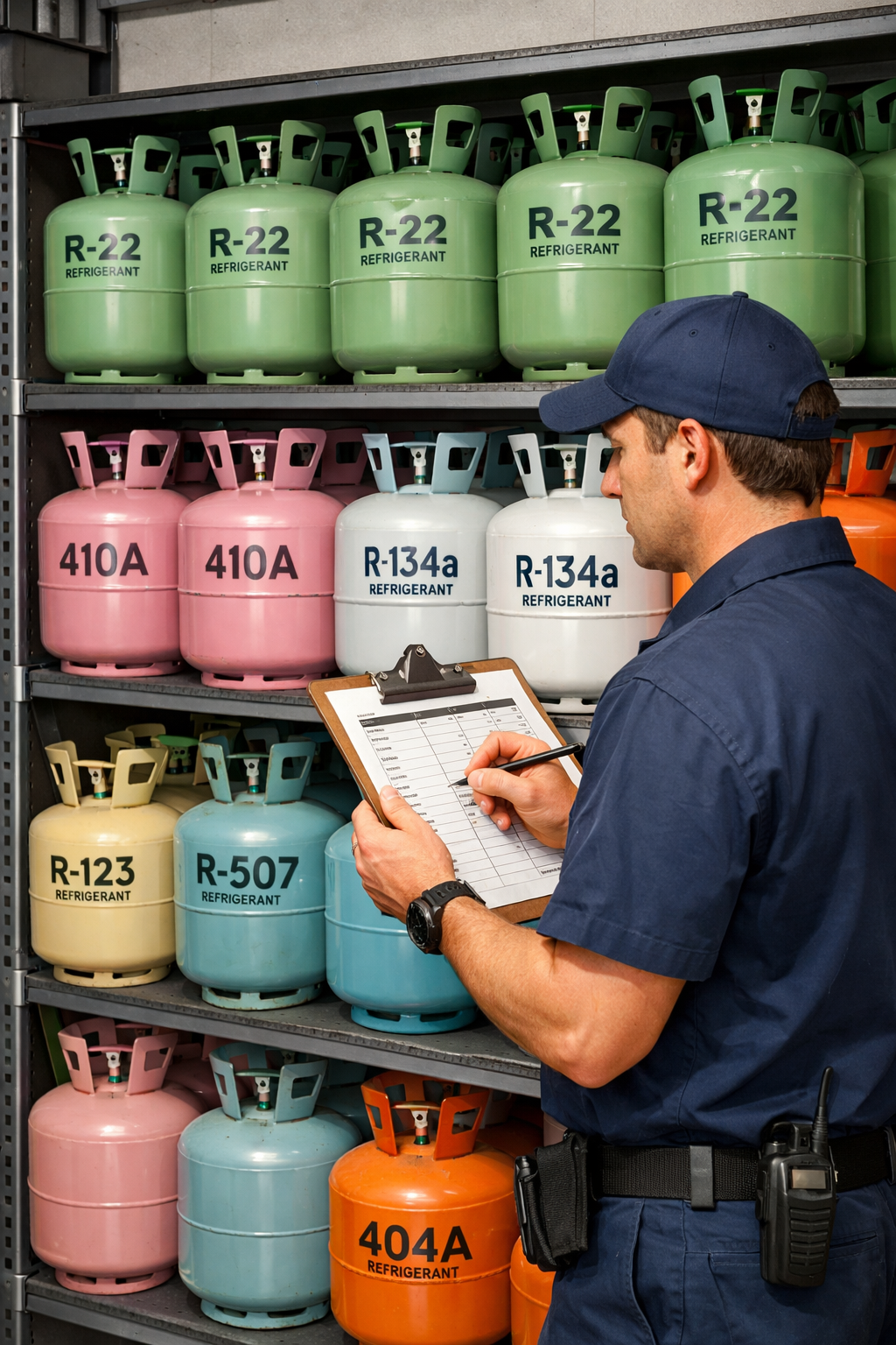 Cylinder inventory tracking